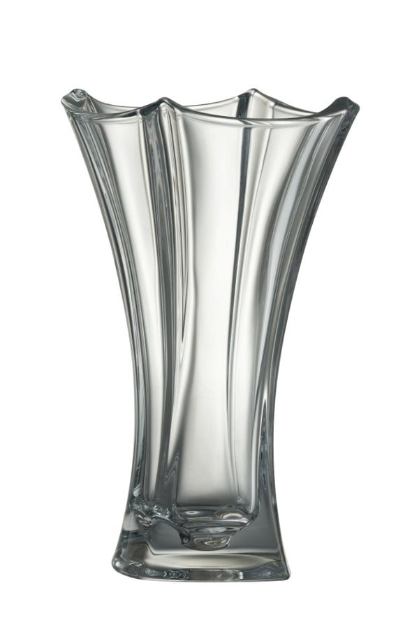 galway crystal Engraved Dune 12" Waisted Vase