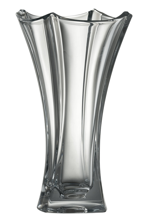 galway crystal Engraved Dune 14" Waisted Vase