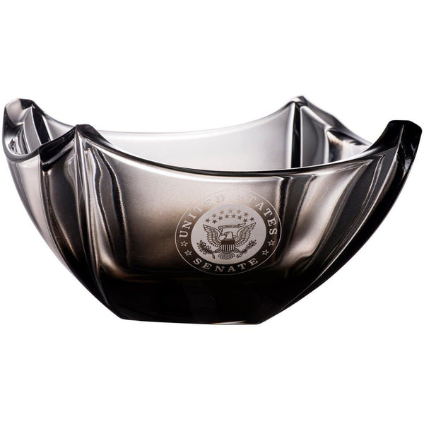 galway crystal Engraved Onyx Dune 10" Bowl