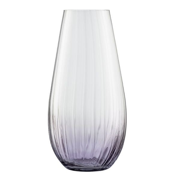galway crystal Erne 12" Vase Amethyst