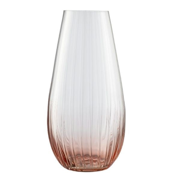 galway crystal Erne 12" Vase Blush