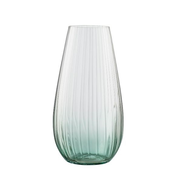 galway crystal Erne 9.5" Vase Aqua
