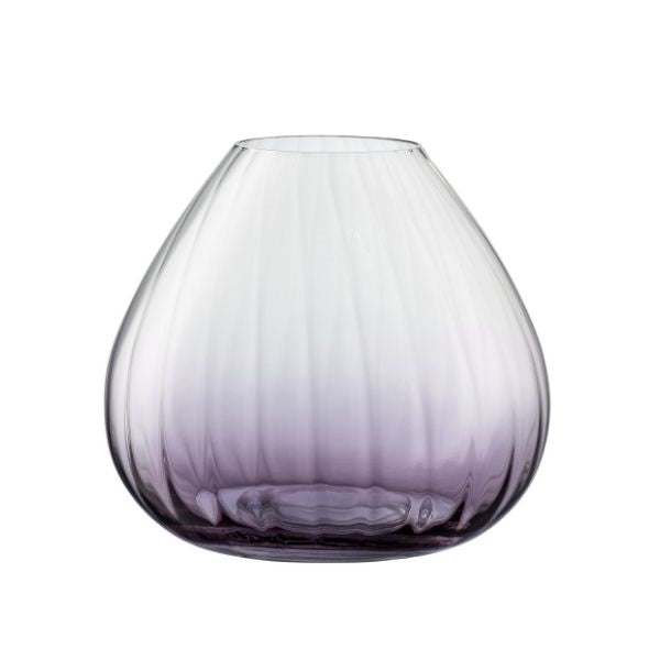 galway crystal Erne Rose Bowl Amethyst