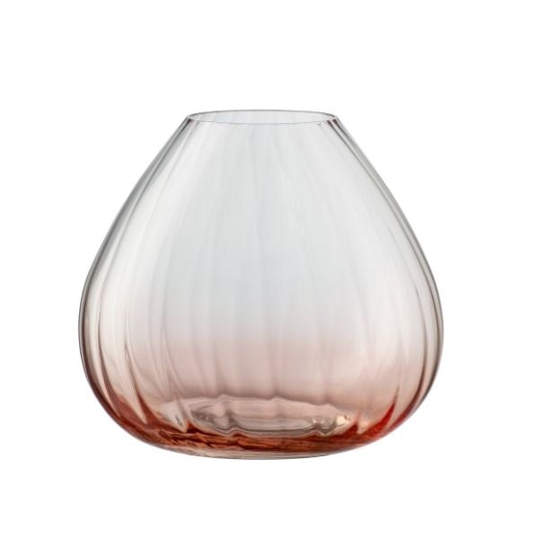 galway crystal Erne Rose Bowl Blush