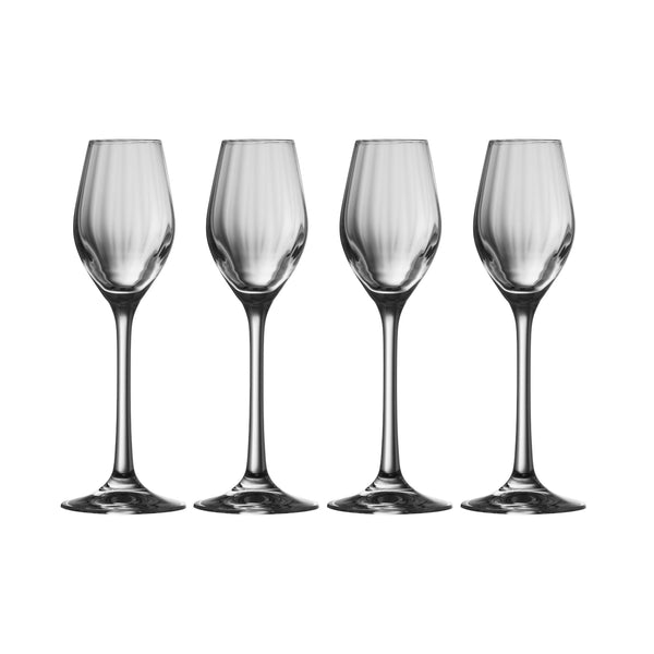 galway crystal Erne Sherry/Liqueur Set of 4