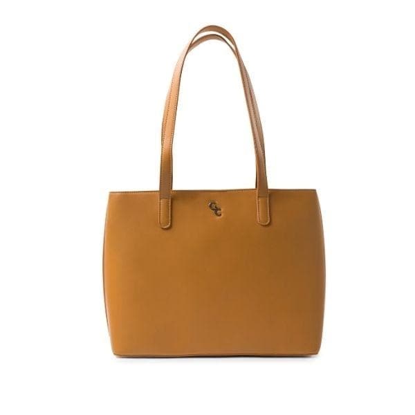 galway crystal Large Tote Bag - Tan