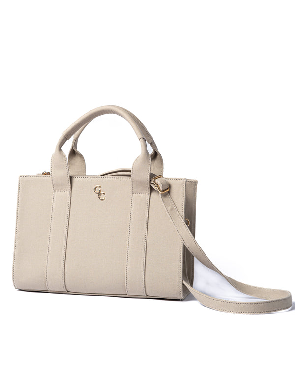 galway crystal Medium Tote Oat Canvas