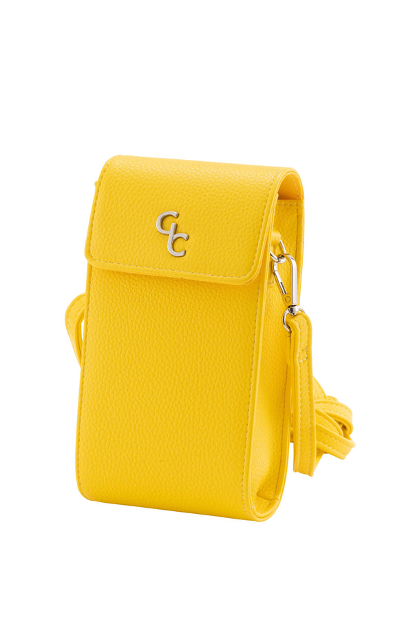 galway crystal Mini Cross body Bag - Yellow