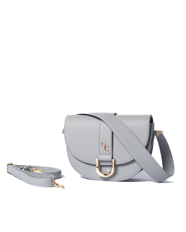galway crystal Saddle Bag Cloud Grey