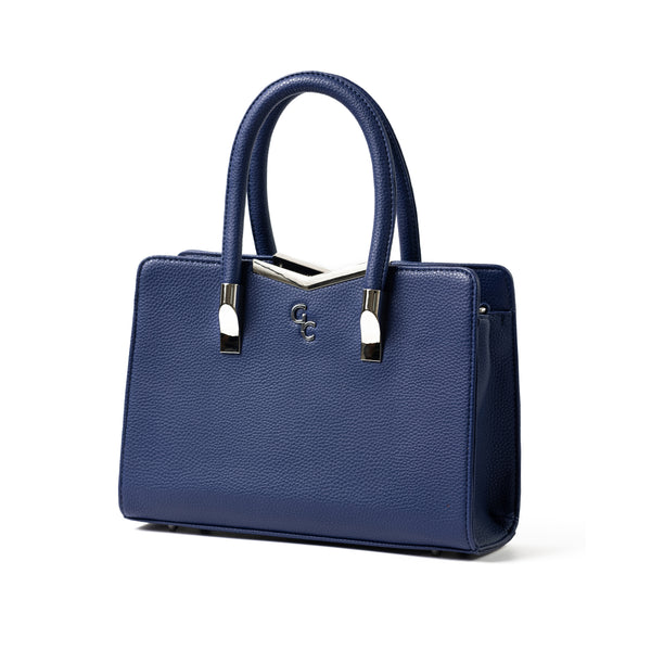 galway crystal Top Handle Bag - Navy
