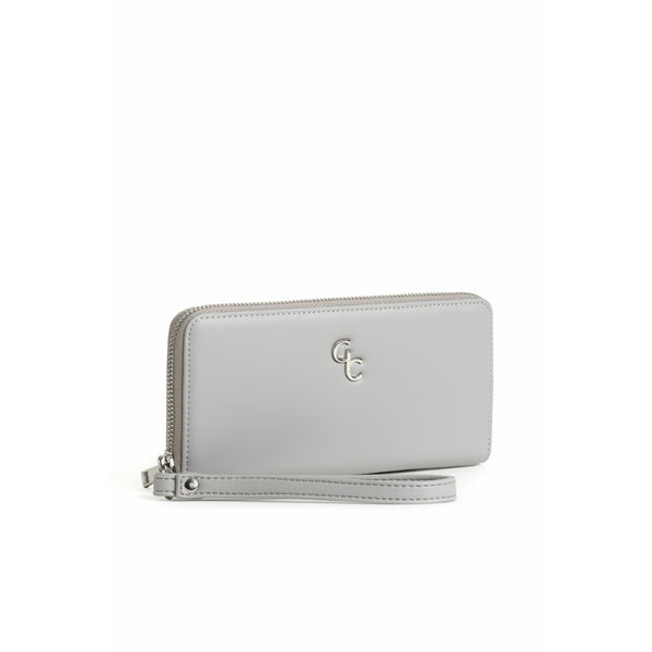 galway crystal Women's Leather Wallet in Grey