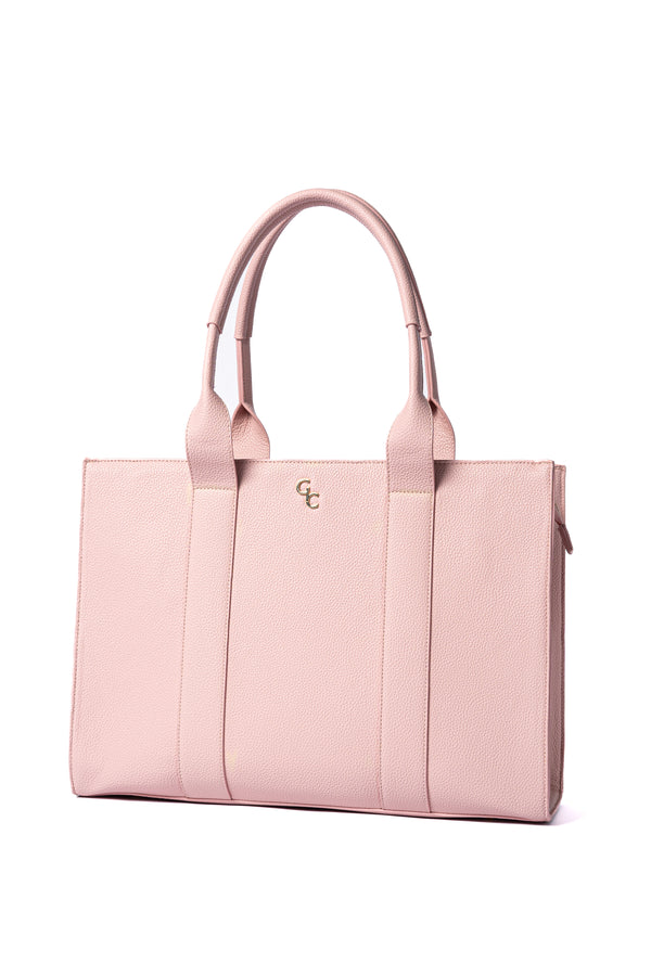 galway crystal XL Tote Pink
