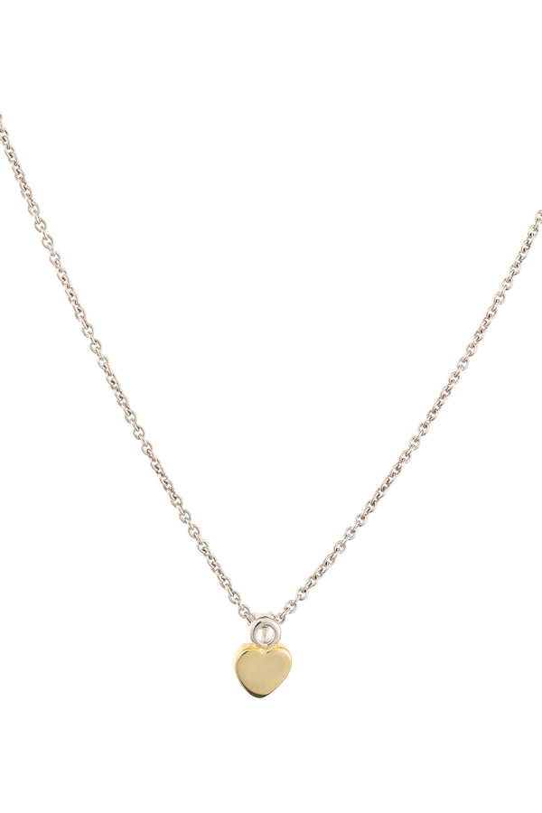 galway crystal Heart of the Claddagh Silver & Gold Pendant