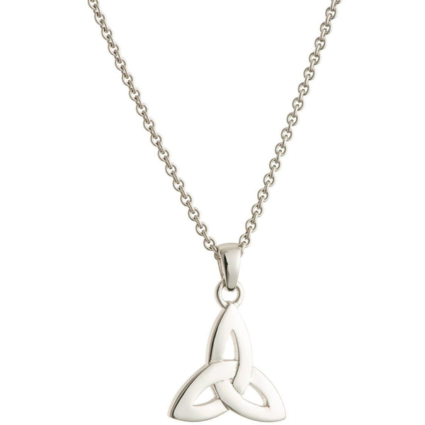 galway crystal Trinity Knot Sterling Silver Pendant