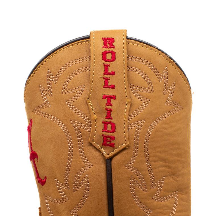 Gameday Boots Boden - Gameday Kid's Square Toe Western Boot - Alabama Crimson Tide