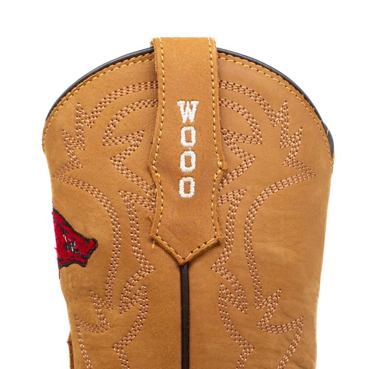 Gameday Boots Boden - Gameday Kid's Square Toe Western Boot - Arkansas Razorbacks