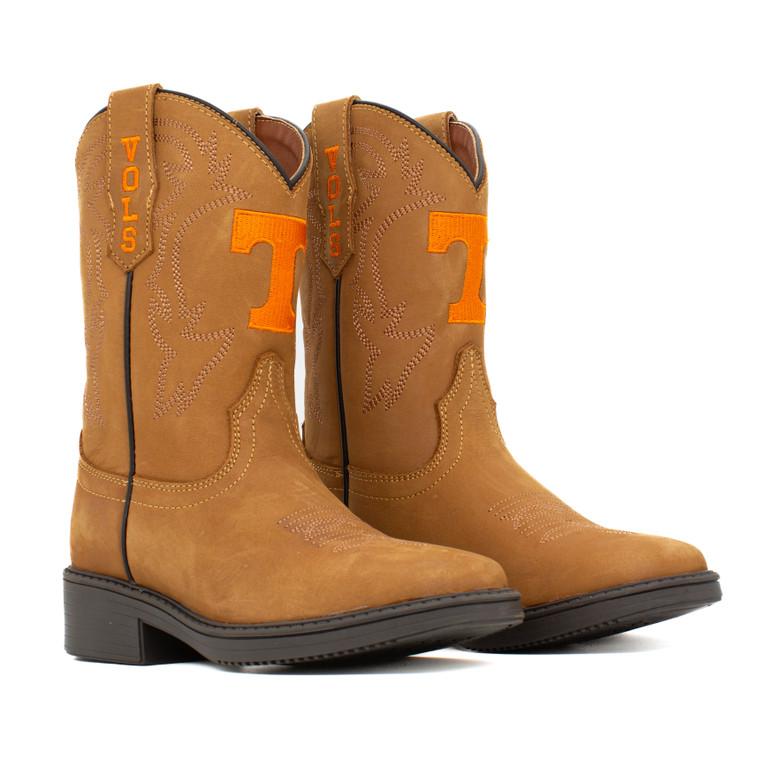 gameday boots Boden - Gameday Kid's Square Toe Western Boot - Tennessee Volunteers