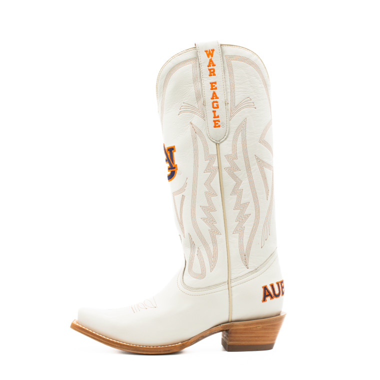 Gameday Boots Carrie - Gameday Women's Ivory Western Boot - Auburn Tigers