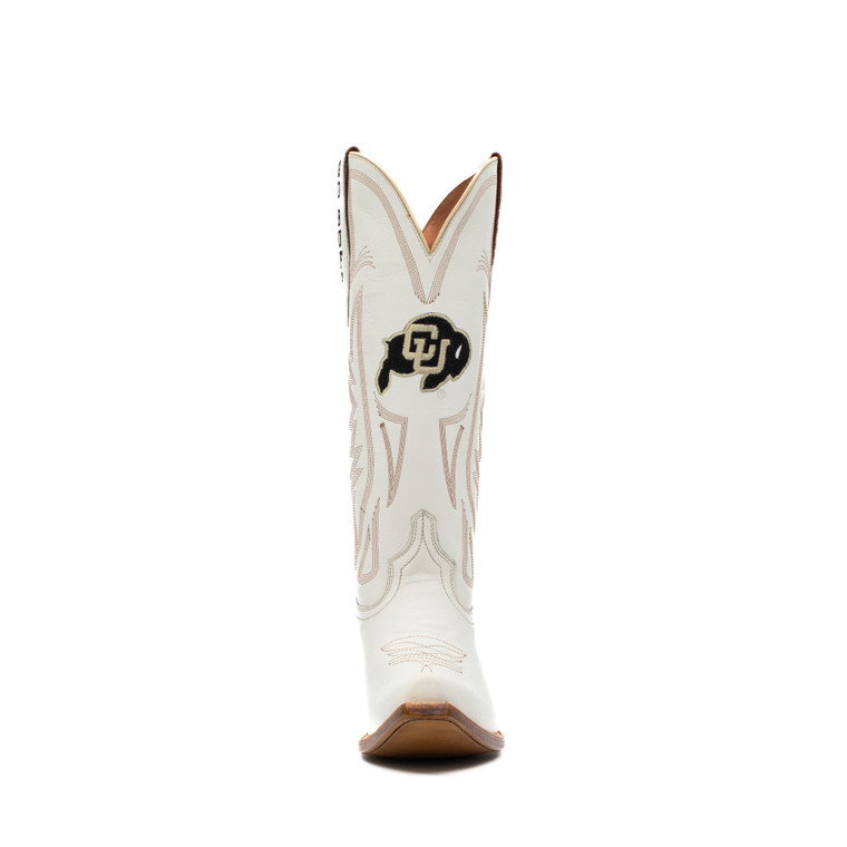 Gameday Boots Carrie - Gameday Women's Ivory Western Boot - Colorado Buffaloes