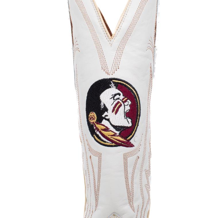 Gameday Boots Carrie - Gameday Women's Ivory Western Boot - Florida State Seminoles