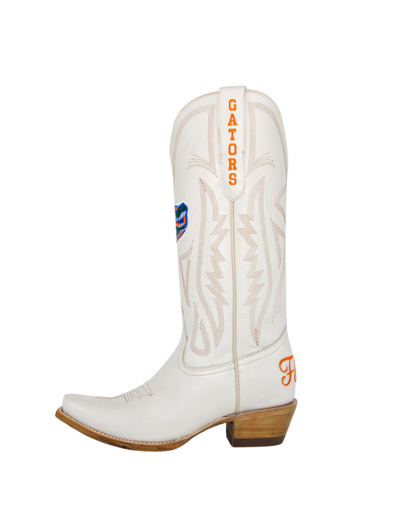 Gameday Boots Carrie - Gameday Women's Ivory Western Boot - Florida Gators