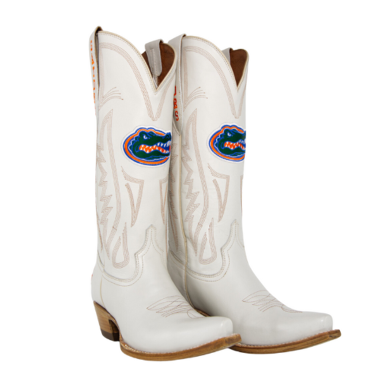 gameday boots Carrie - Gameday Women's Ivory Western Boot - Florida Gators