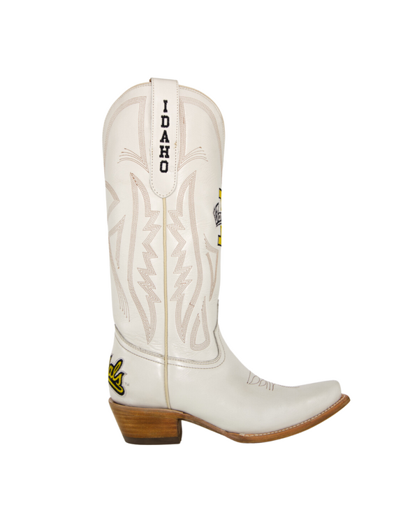 Gameday Boots Carrie - Gameday Women's Ivory Western Boot - Idaho Vandals