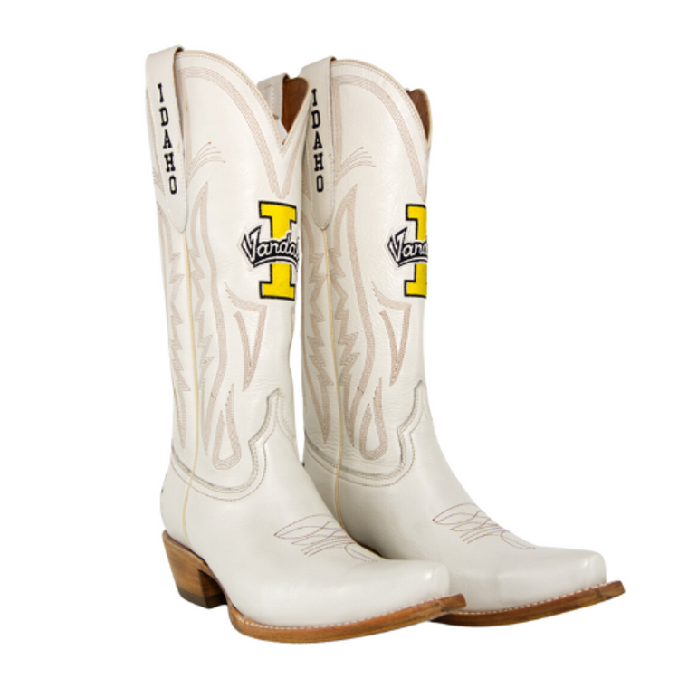 gameday boots Carrie - Gameday Women's Ivory Western Boot - Idaho Vandals gameday boots Carrie - Gameday Women's Ivory Western Boot - Idaho Vandals