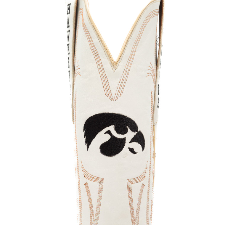 Gameday Boots Carrie - Gameday Women's Ivory Western Boot - Iowa Hawkeye
