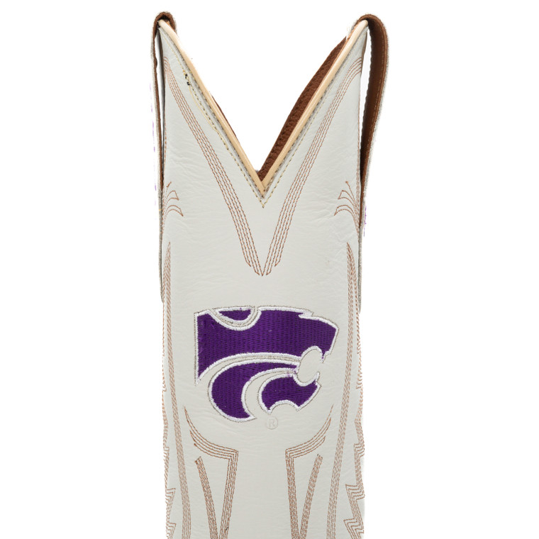Gameday Boots Carrie - Gameday Women's Ivory Western Boot - Kansas State Wildcats