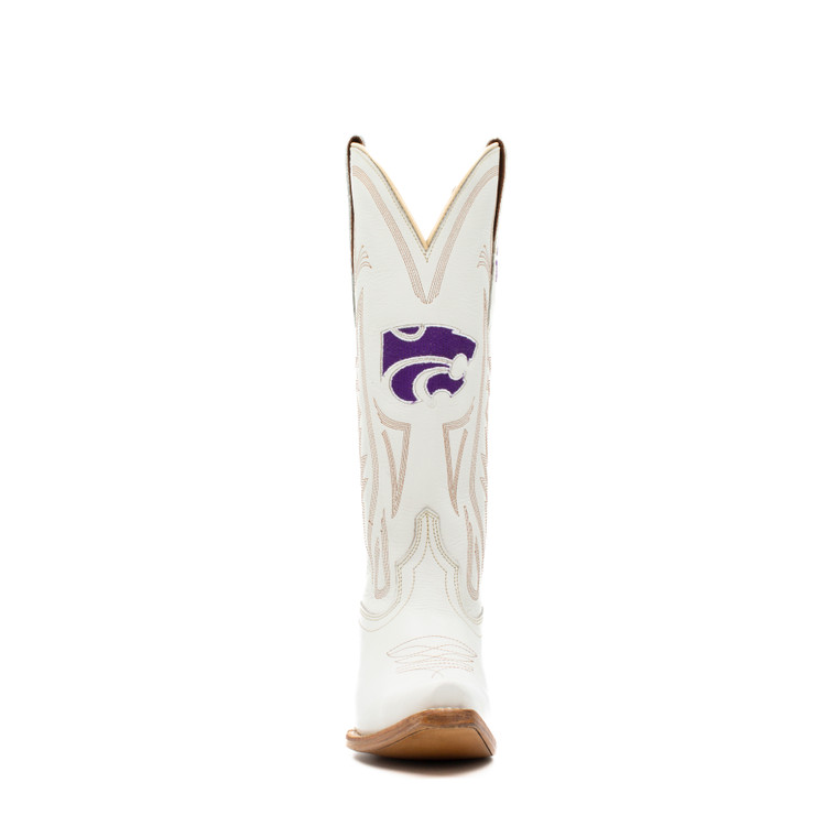 Gameday Boots Carrie - Gameday Women's Ivory Western Boot - Kansas State Wildcats