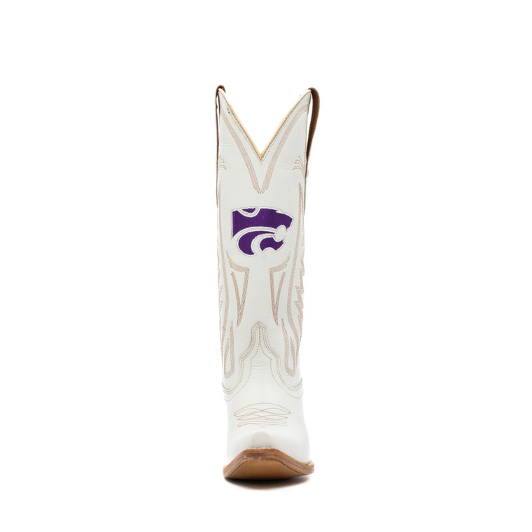 Gameday Boots Carrie - Gameday Women's Ivory Western Boot - Kansas State Wildcats