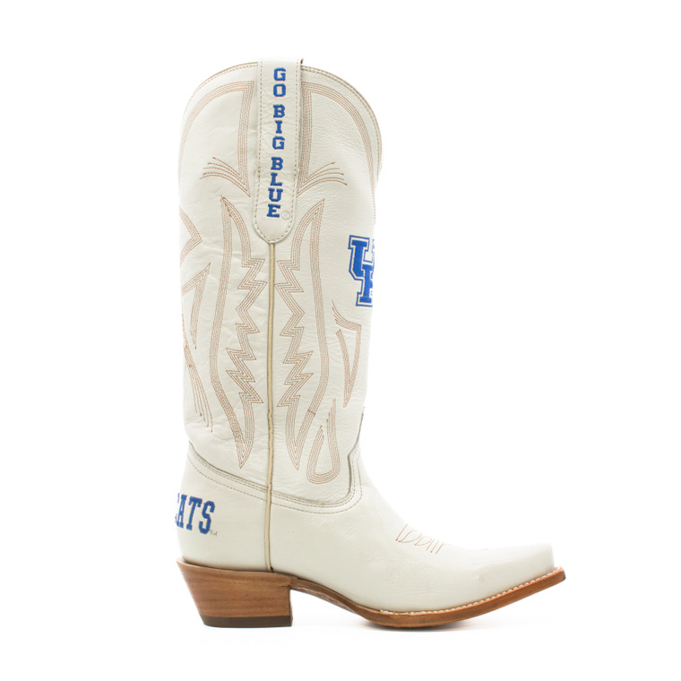 Gameday Boots Carrie - Gameday Women's Ivory Western Boot - Kentucky Wildcats