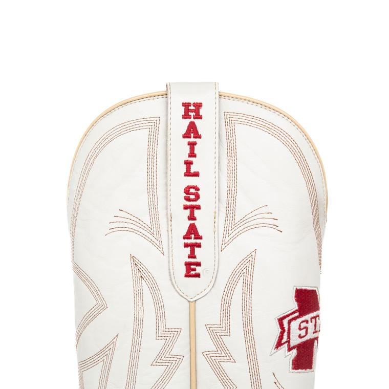 Gameday Boots Carrie - Gameday Women's Ivory Western Boot - Mississippi State Bulldogs