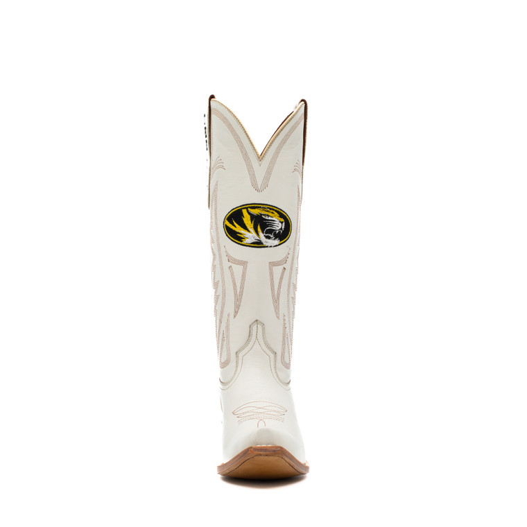 Gameday Boots Carrie - Gameday Women's Ivory Western Boot - Missouri Tigers