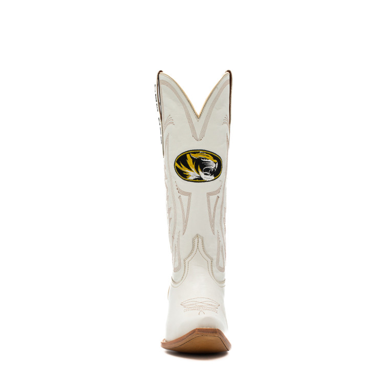 Gameday Boots Carrie - Gameday Women's Ivory Western Boot - Missouri Tigers