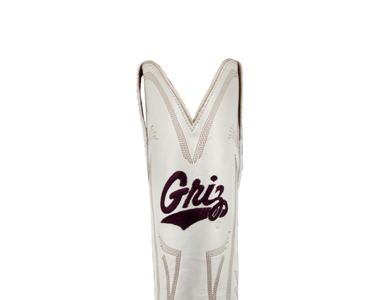 Gameday Boots Carrie - Gameday Women's Ivory Western Boot - Montana Grizzlies