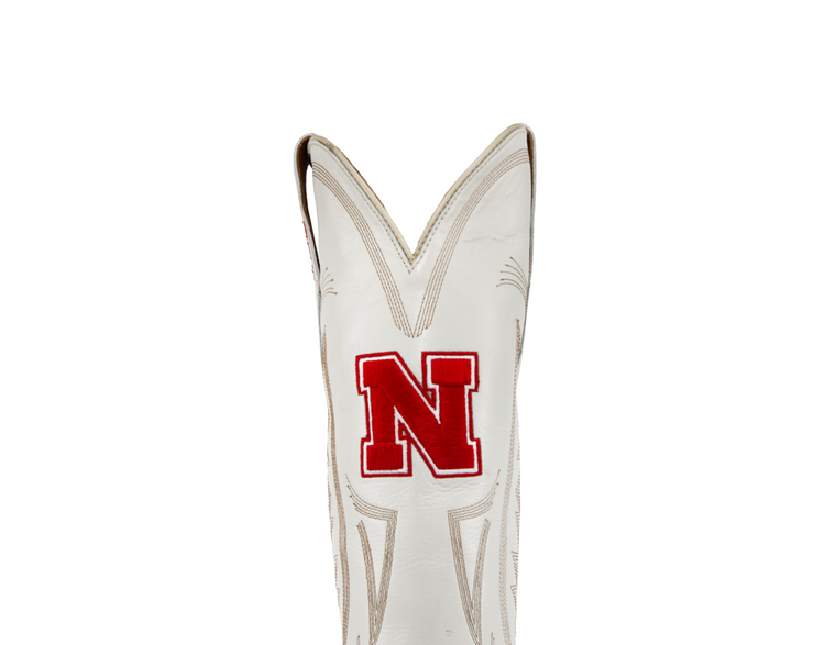 Gameday Boots Carrie - Gameday Women's Ivory Western Boot - Nebraska Cornhuskers