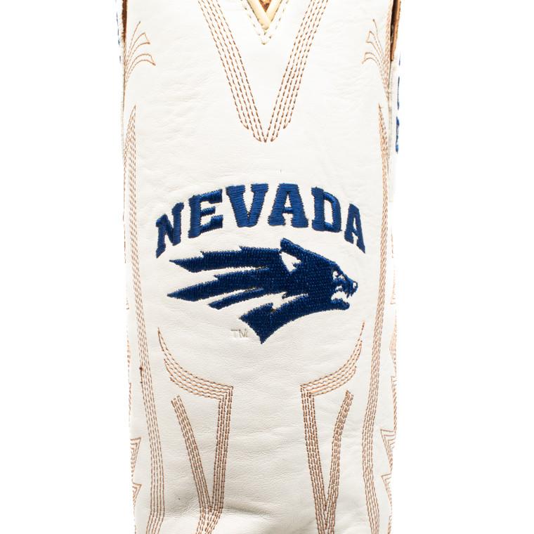 Gameday Boots Carrie - Gameday Women's Ivory Western Boot - Nevada Wolf Pack
