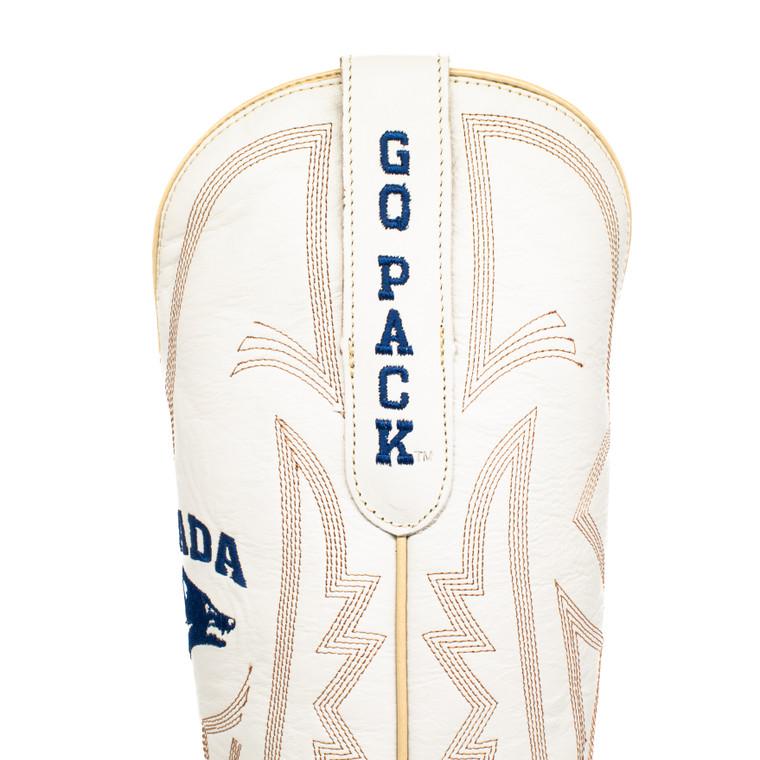 Gameday Boots Carrie - Gameday Women's Ivory Western Boot - Nevada Wolf Pack