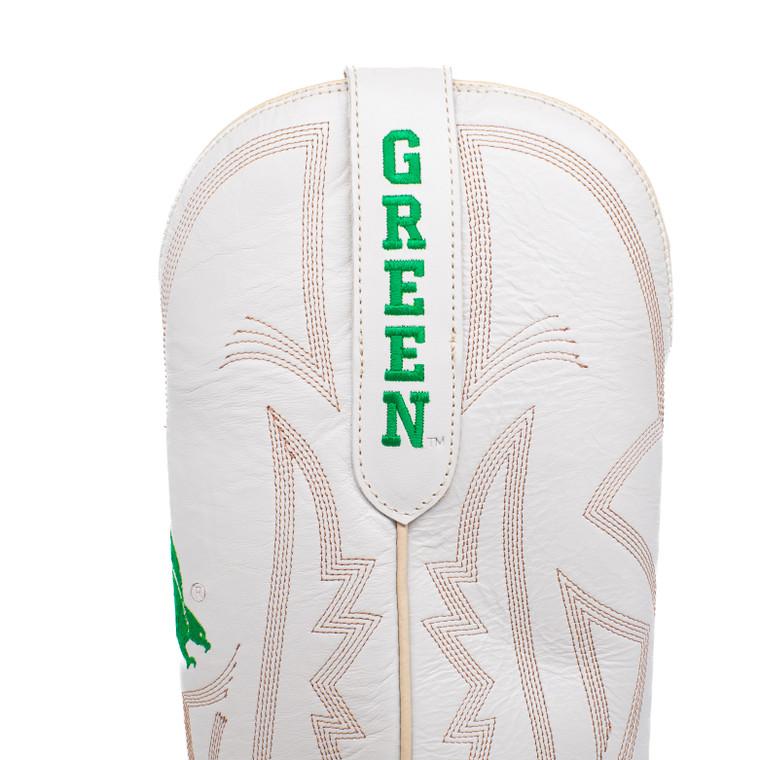 Gameday Boots Carrie - Gameday Women's Ivory Western Boot - North Texas Mean Green