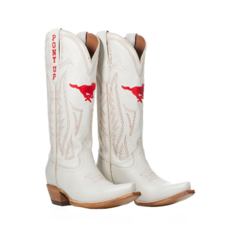 gameday boots Carrie - Gameday Women's Ivory Western Boot - SMU Mustangs gameday boots Carrie - Gameday Women's Ivory Western Boot - SMU Mustangs