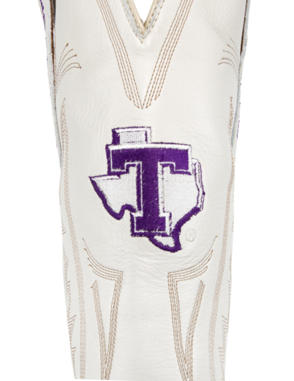 Gameday Boots Carrie - Gameday Women's Ivory Western Boot - Tarleton State Texans