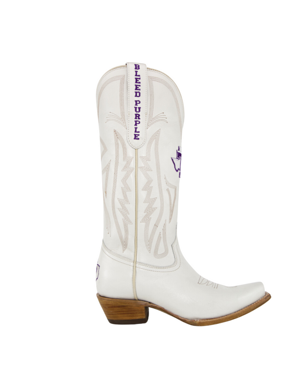 Gameday Boots Carrie - Gameday Women's Ivory Western Boot - Tarleton State Texans