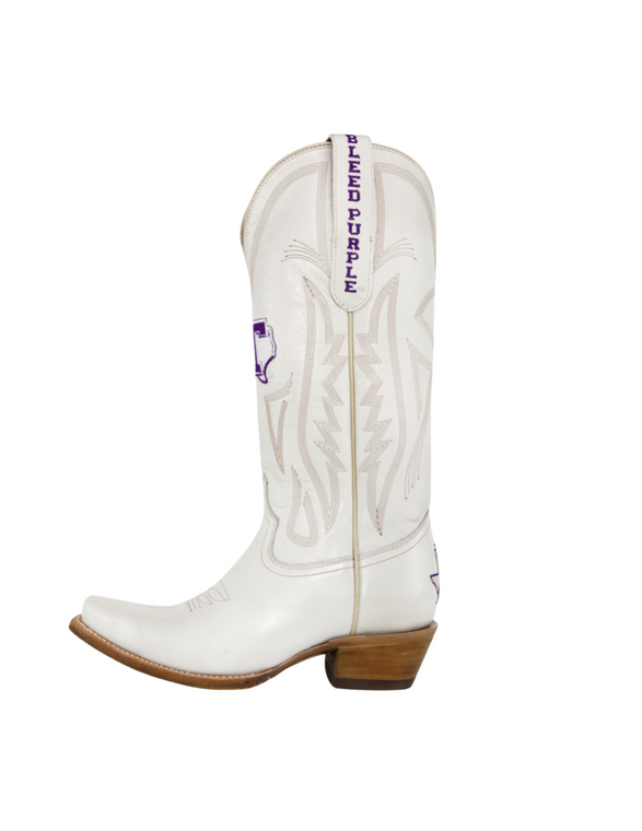 Gameday Boots Carrie - Gameday Women's Ivory Western Boot - Tarleton State Texans