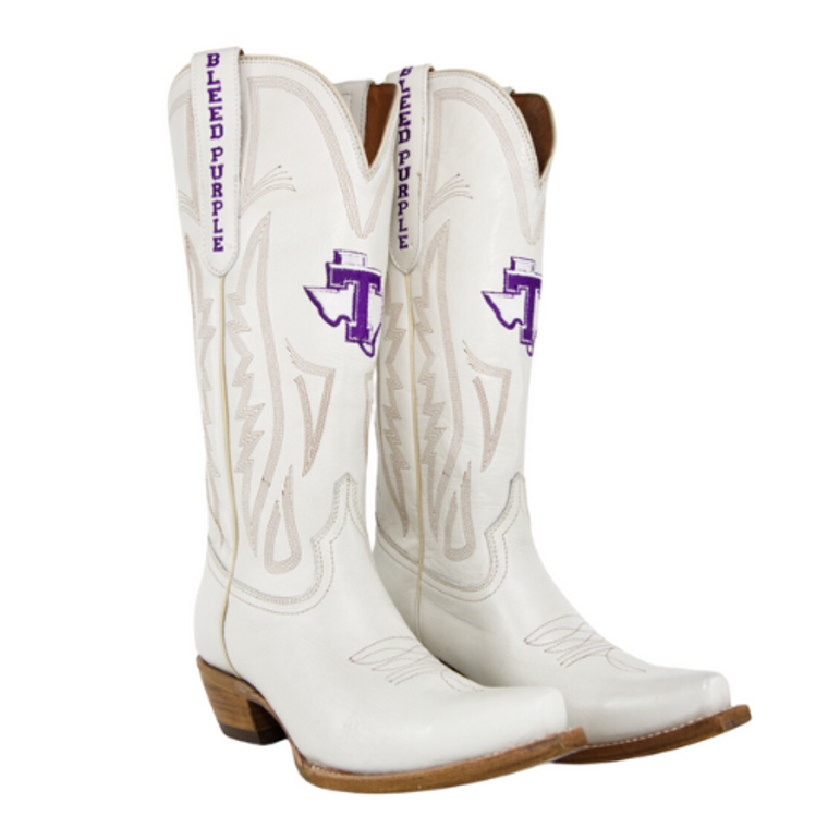 gameday boots Carrie - Gameday Women's Ivory Western Boot - Tarleton State Texans