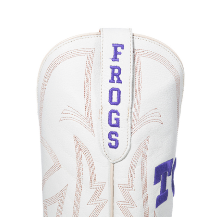Gameday Boots Carrie - Gameday Women's Ivory Western Boot - TCU Horned Frogs
