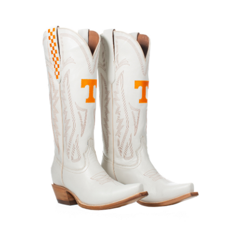 gameday boots Carrie - Gameday Women's Ivory Western Boot - Tennessee Volunteers