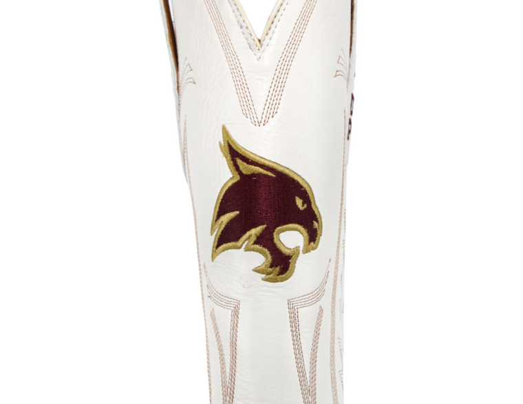 Gameday Boots Carrie - Gameday Women's Ivory Western Boot - Texas State Bobcats