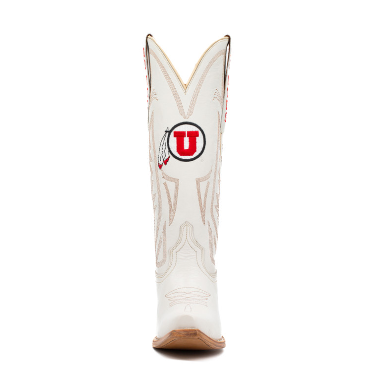 Gameday Boots Carrie - Gameday Women's Ivory Western Boot - Utah Utes